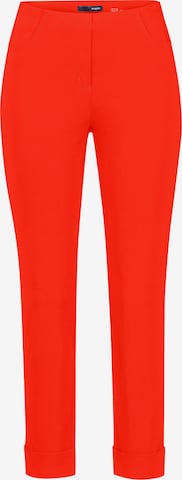 STEHMANN Slim fit Pajama Pants in Red: front