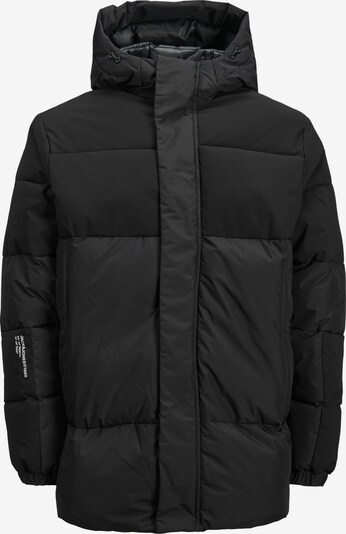 JACK & JONES Zimska jakna 'Force' | črna / bela barva, Prikaz izdelka