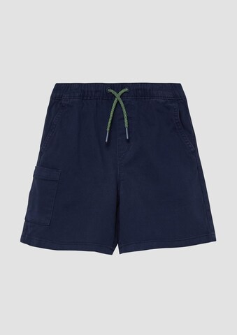 Wide Leg Pantalon s.Oliver en bleu