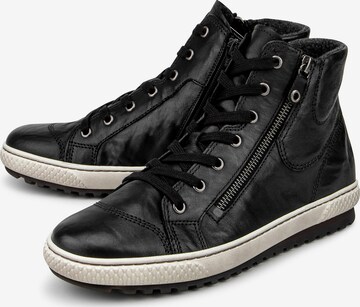 GABOR - Botines con cordones en negro