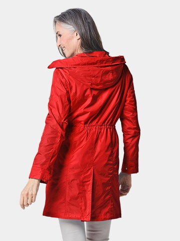 Goldner Tussenparka in Rood