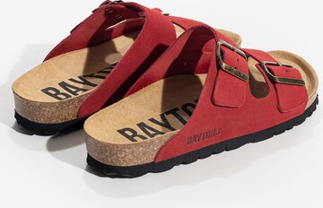 Bayton - Sapato aberto 'Atlas' em vermelho