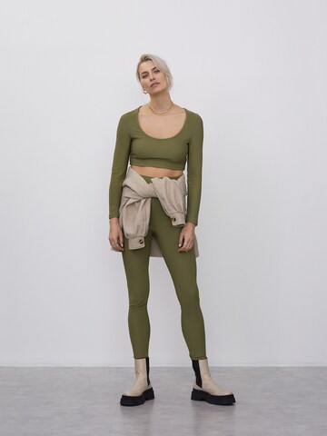 Maglietta 'Suzi' di LeGer by Lena Gercke in verde