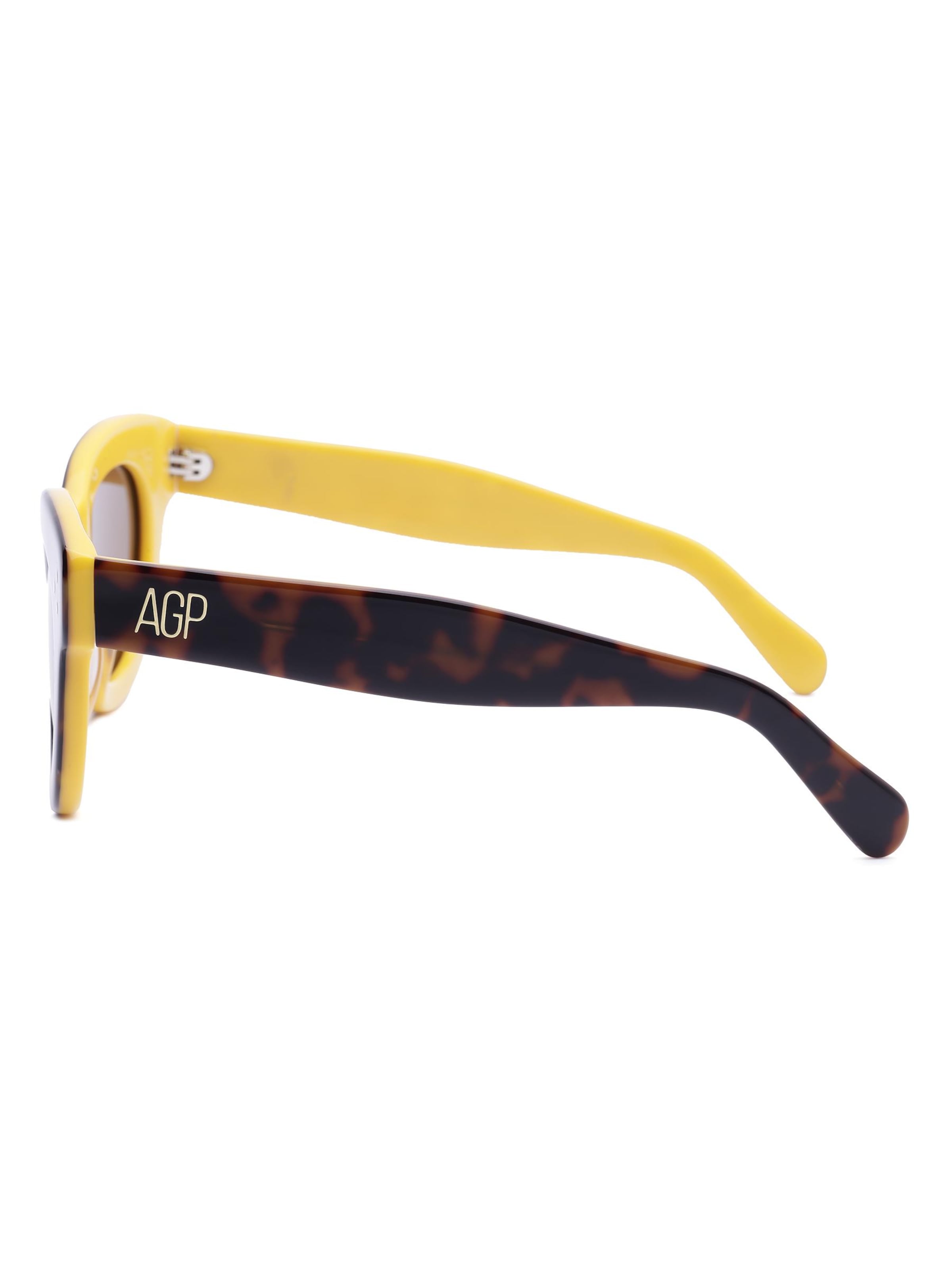 Occhiali da sole 'Round Lysandra' di AVANT-GARDE PARIS in nero