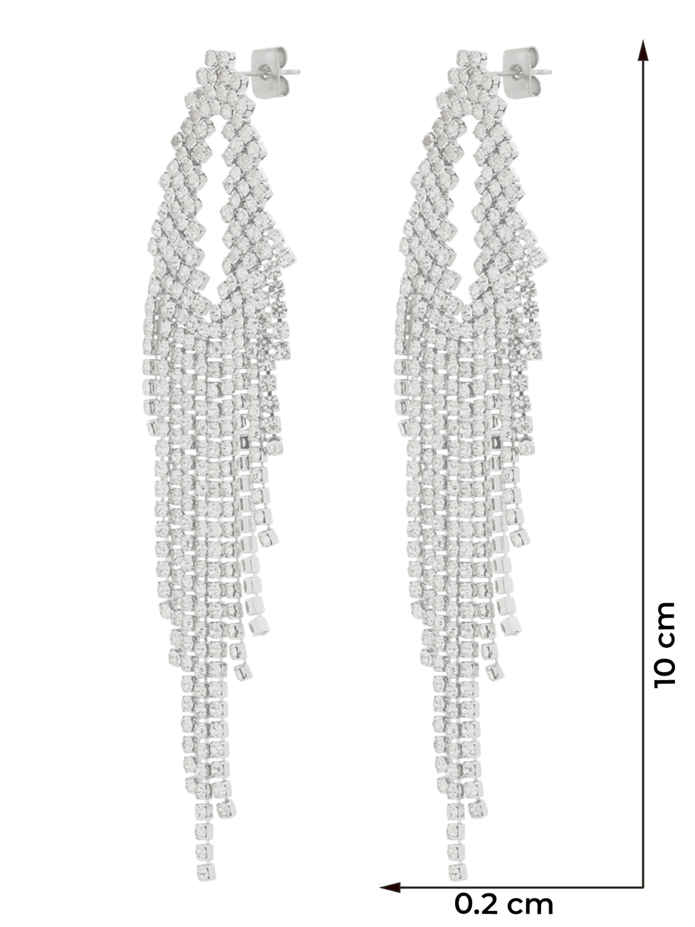 ABOUT YOU Øreringe i sølv