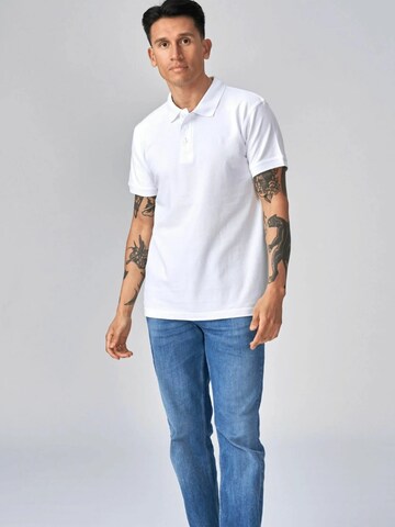 TEESHOPPEN Regular Fit Polo shirt ' Basic Polo ' in Weiß