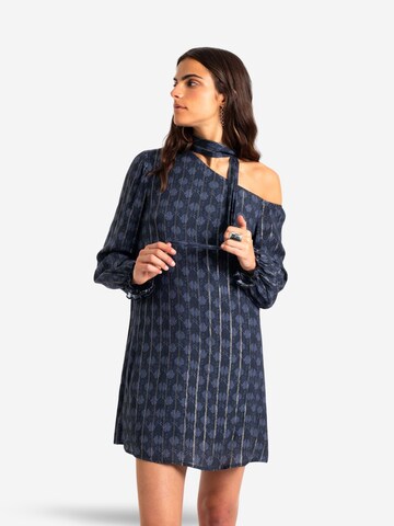 THE-ARE - Vestido em azul