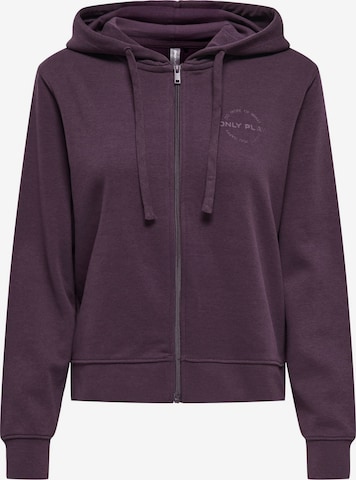 Veste de survêtement 'ONPJoni' ONLY PLAY en violet : devant