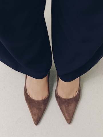 Next Čevlji s peto 'Forever Comfort' | rjava barva