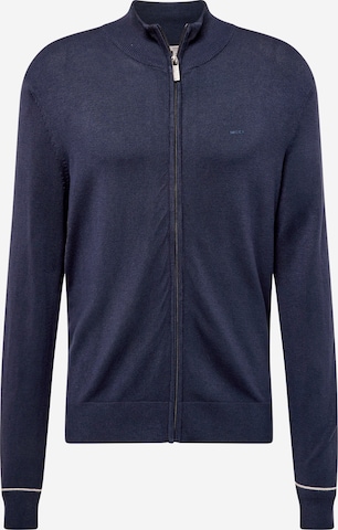 MEXX Knit cardigan 'LIAM' in Blue: front