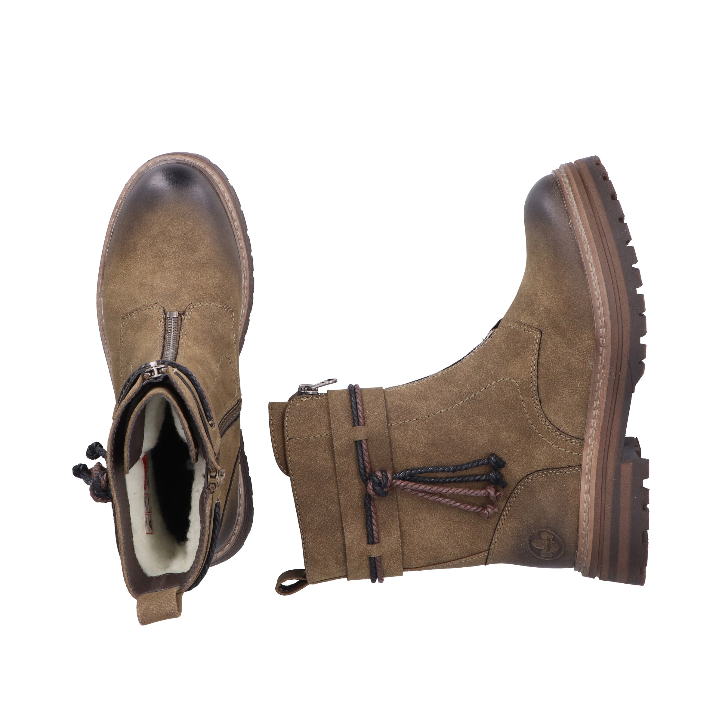 Rieker Boots '93068' in Green