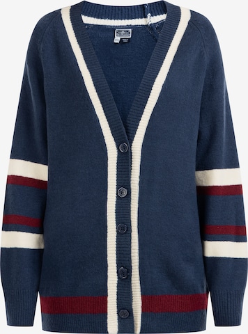 Cardigan DreiMaster Maritim en bleu : devant