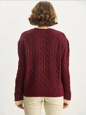 Pull-over 'Pullover' Bianco Lucci en rouge