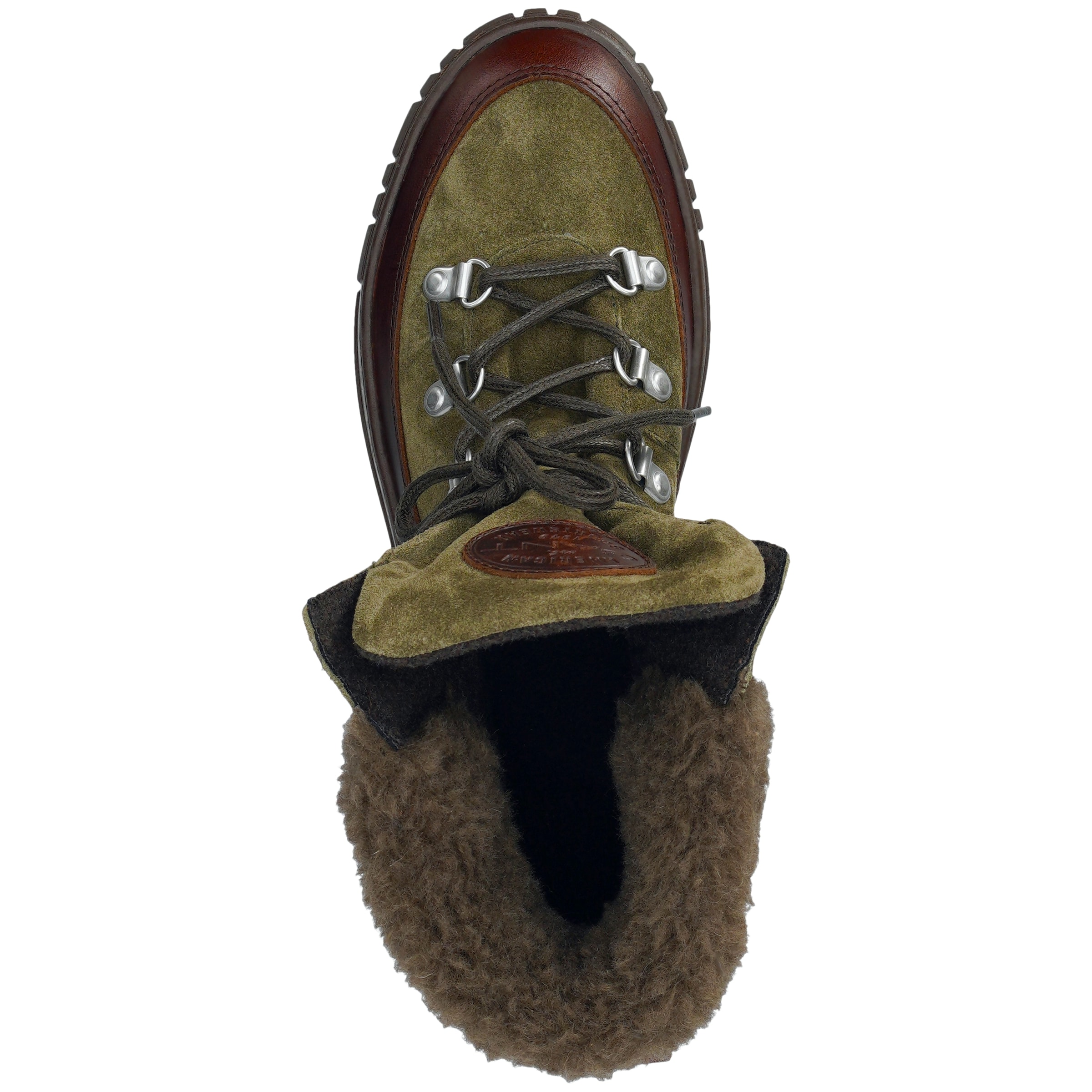 GANT Lace-up bootie in Green