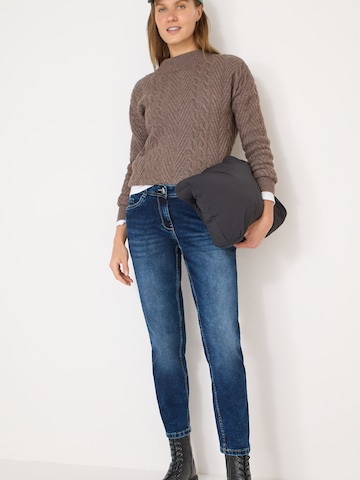 CECIL Slim fit Jeans 'Scarlett' in Blue