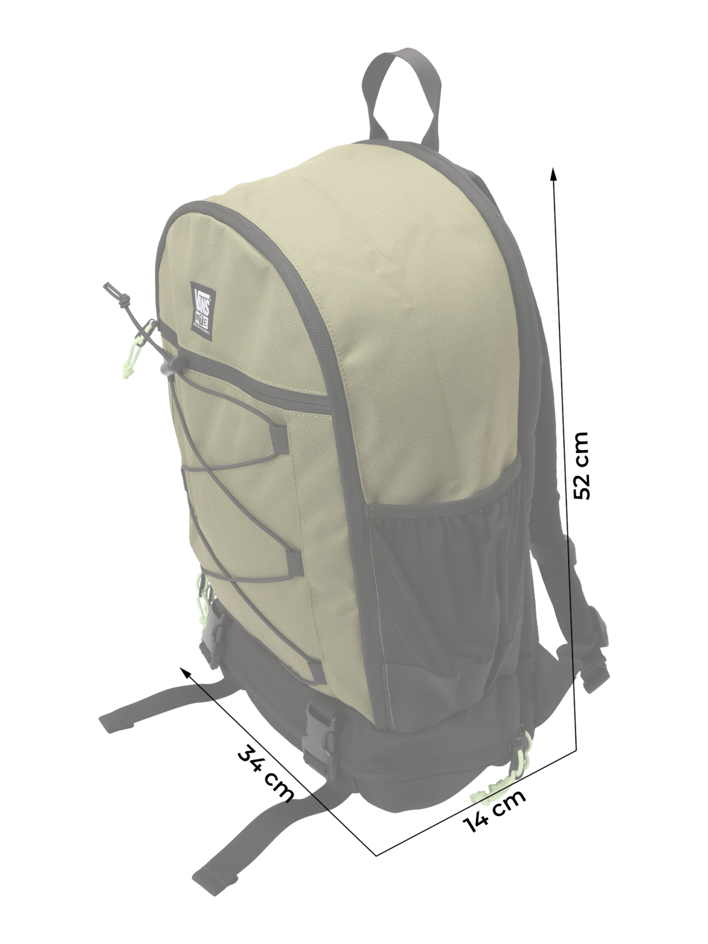 Sac à dos 'MTE BREAKOUT' VANS en vert