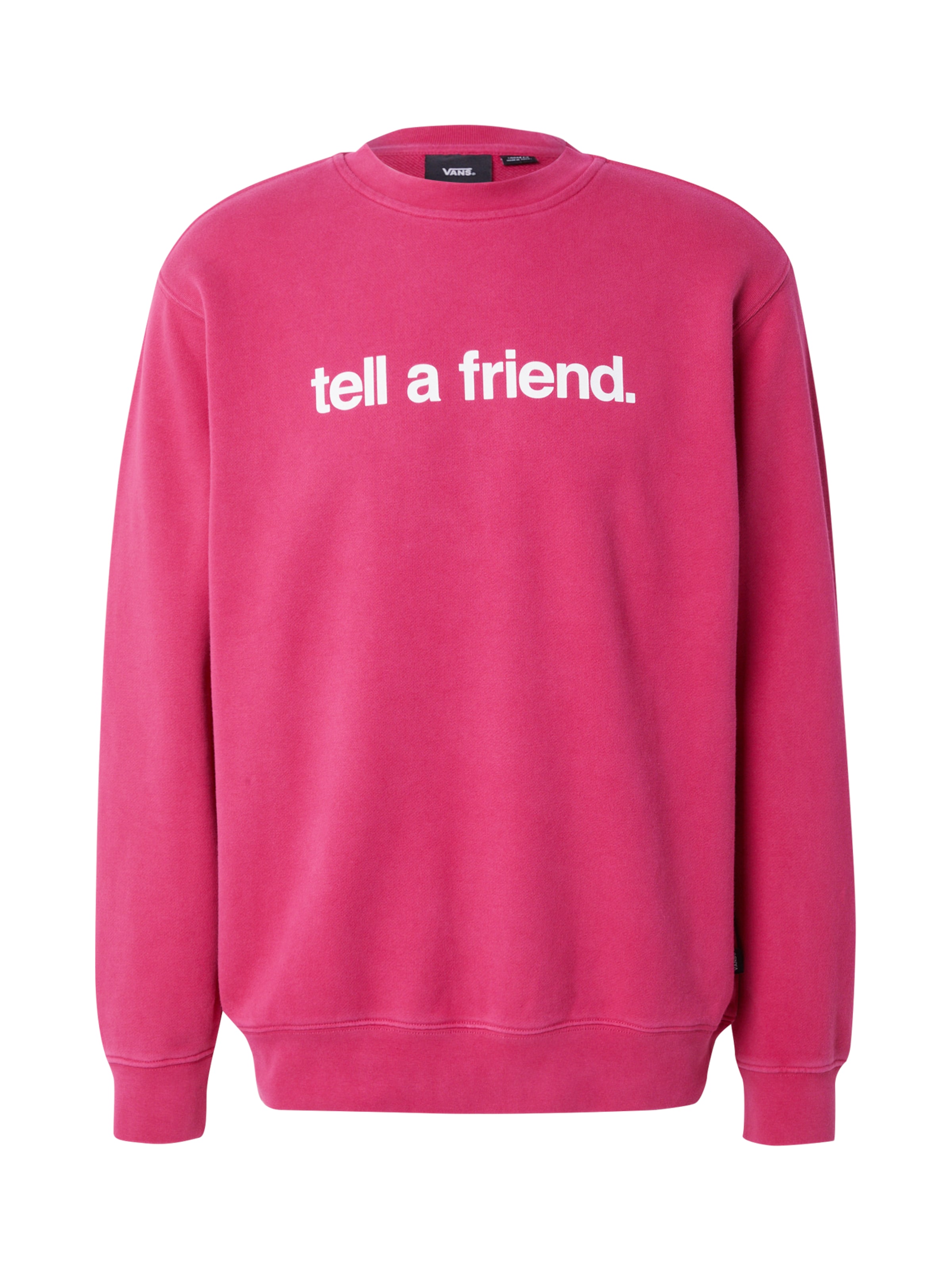 VANS Μπλούζα φούτερ σε ροζ: μπροστά