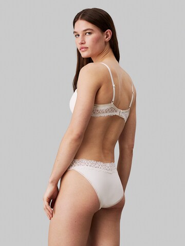 Balconnet Soutien-gorge 'Attraction' Calvin Klein Underwear en blanc