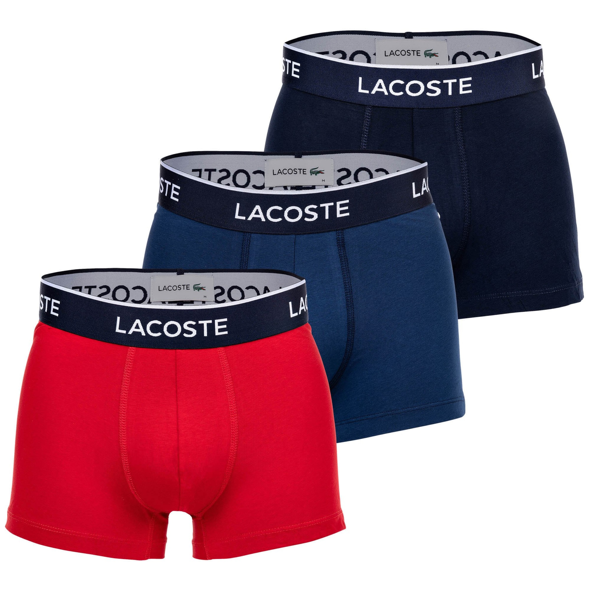 LACOSTE Boxer shorts in Blue: front