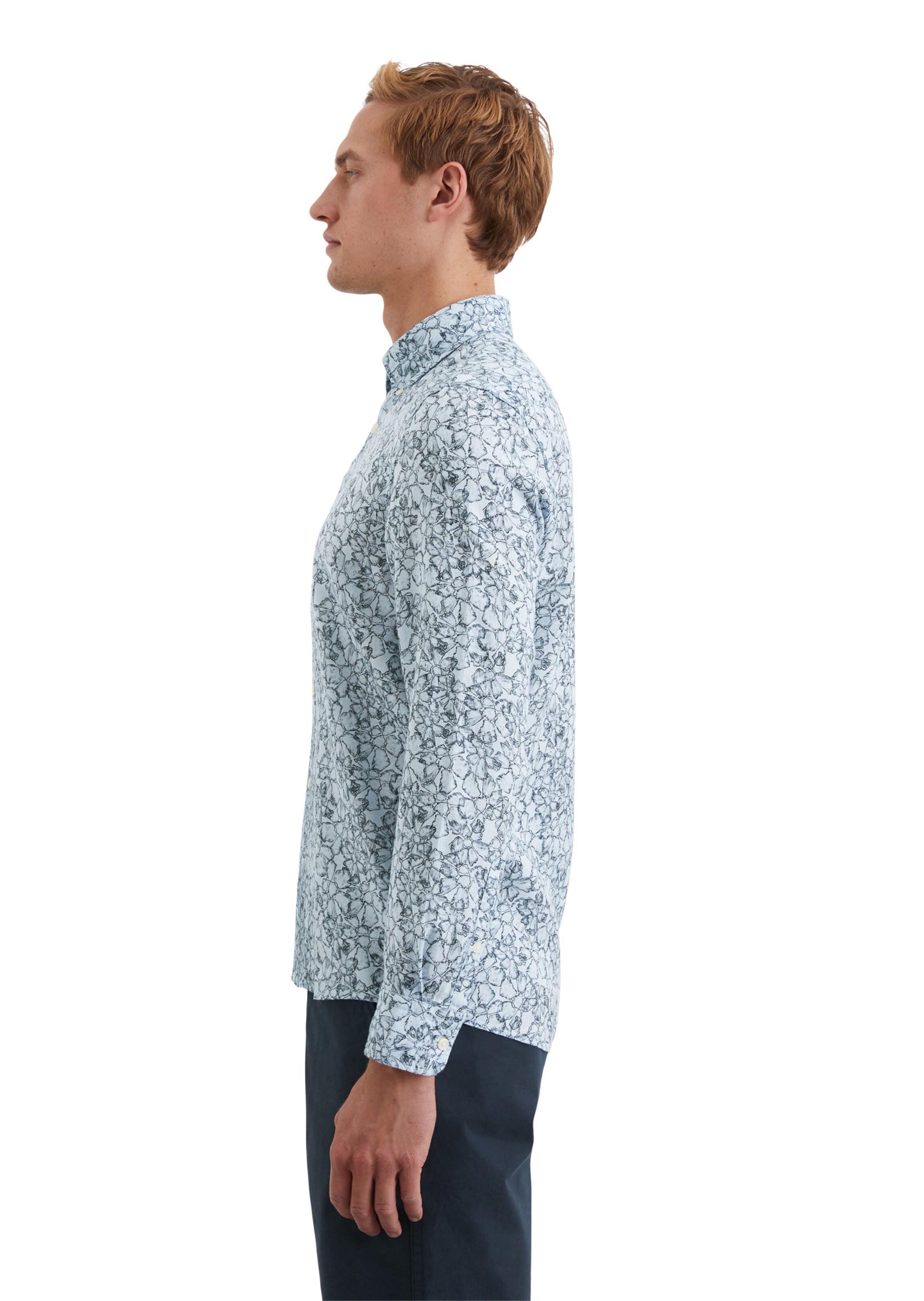 Marc O'Polo Regular Fit Hemd in Blau