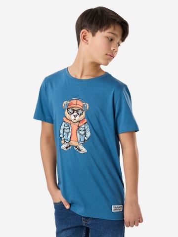 Denim Factory - Camiseta 'San Diego' en azul