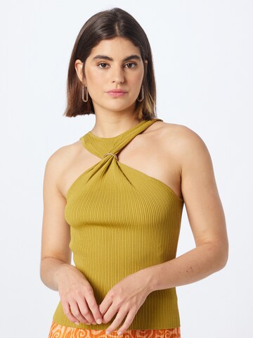 Top di River Island in giallo: frontale