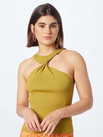 River Island Top in Yellow: front