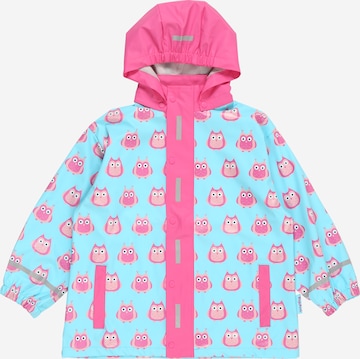 PLAYSHOES Coat 'Eulen' in Blue: front