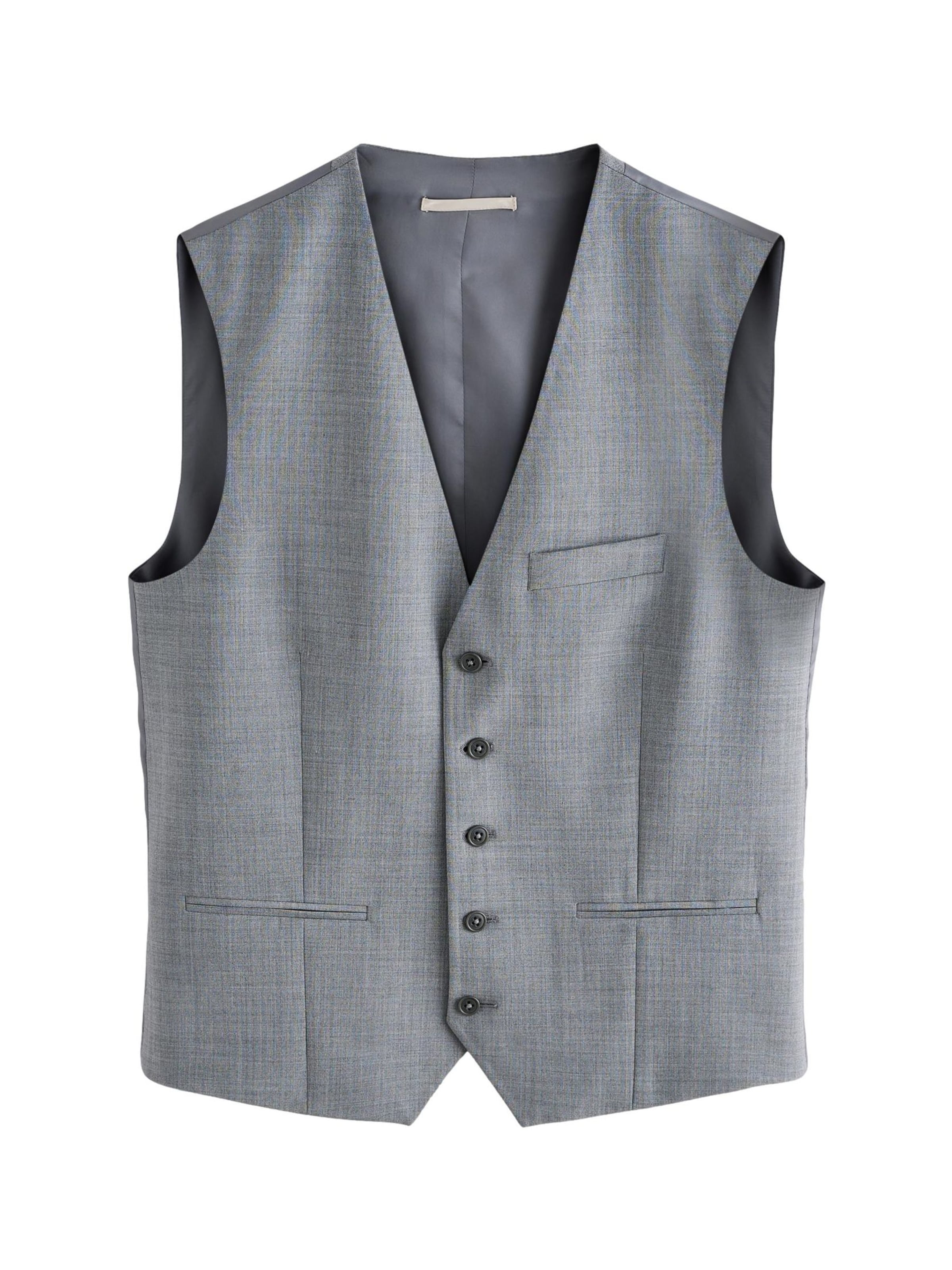 Next Gilet 'Motionflex' in Grijs: voorkant