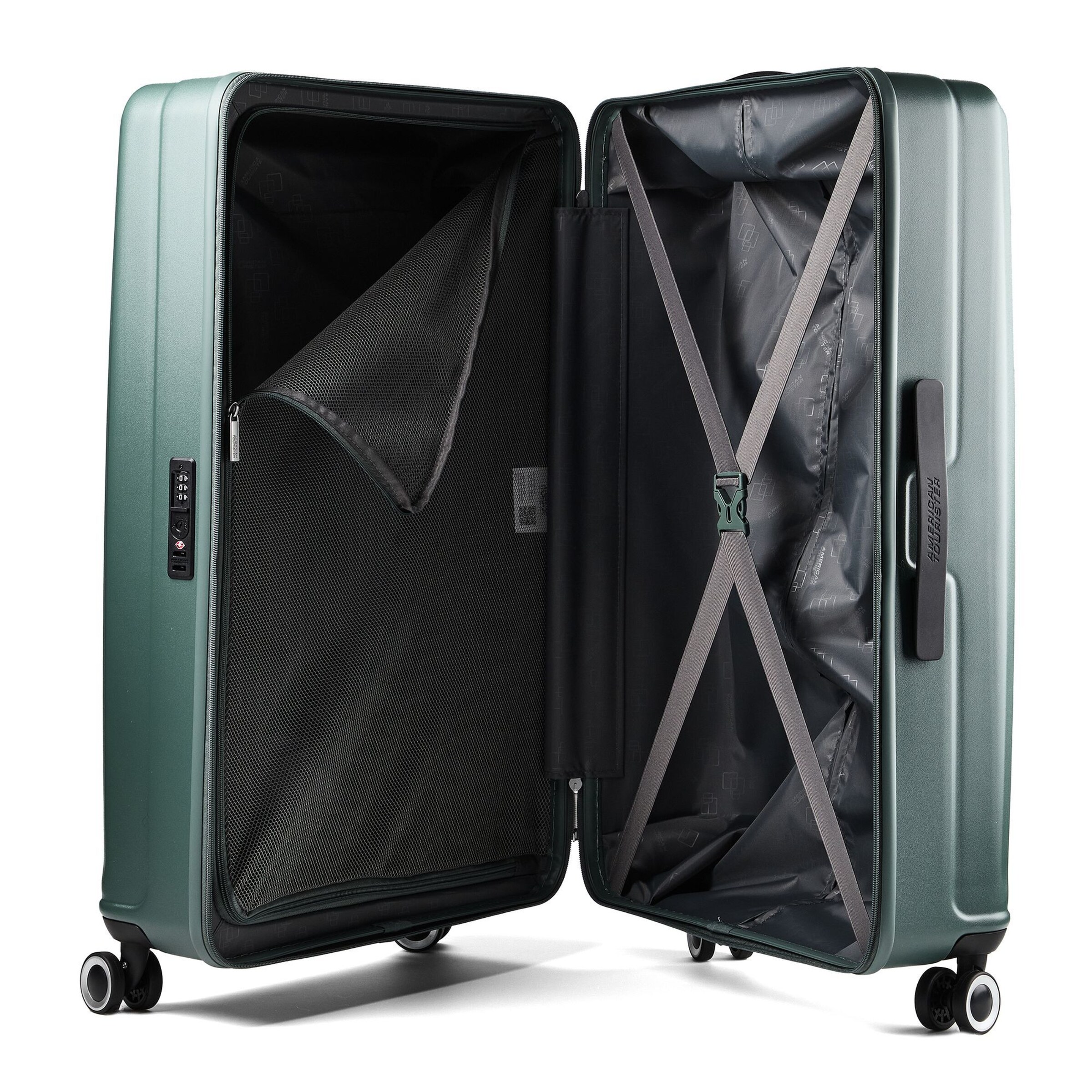 American Tourister Trolley 'Sunset Hills' in Groen