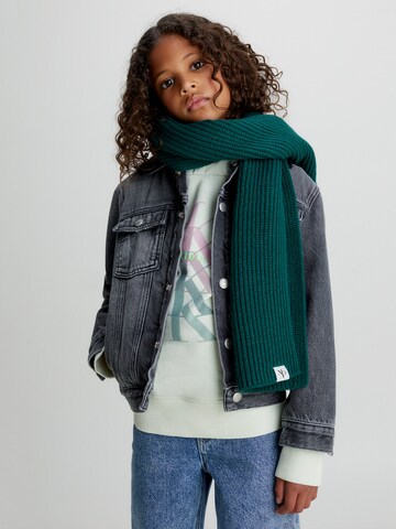 Calvin Klein Jeans Scarf in Green: front