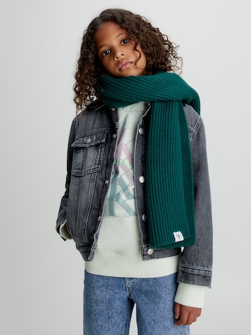 Calvin Klein Jeans Sjaal in Groen: voorkant