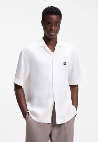 HUGO Comfort Fit Hemd 'Espino' in Weiß: Vorderseite