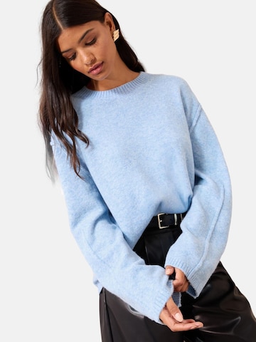 Friends Like These Sweater in Blue: front