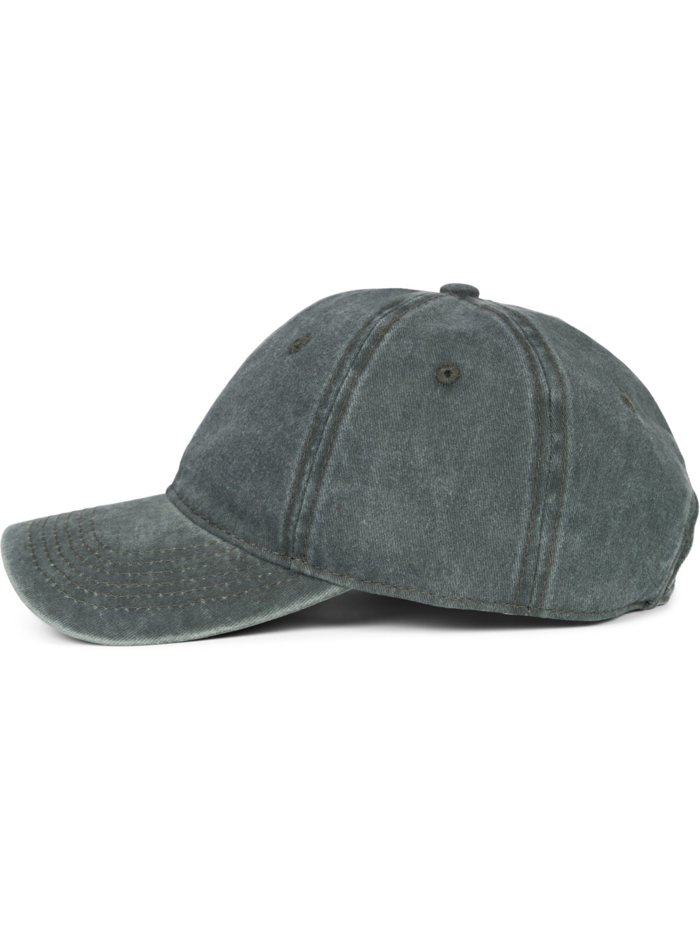 styleBREAKER Cap 'Vintage Baseball Cap Washed Used Look' in Grey