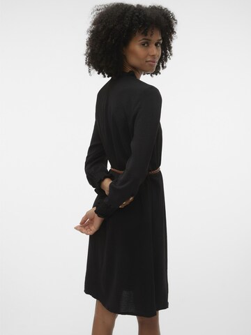 VERO MODA Shirt dress 'VIBE' in Black