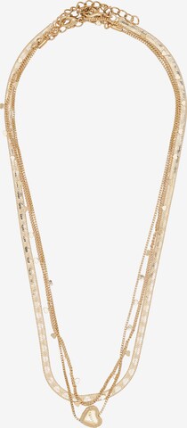 Chaîne ONLY en or : devant