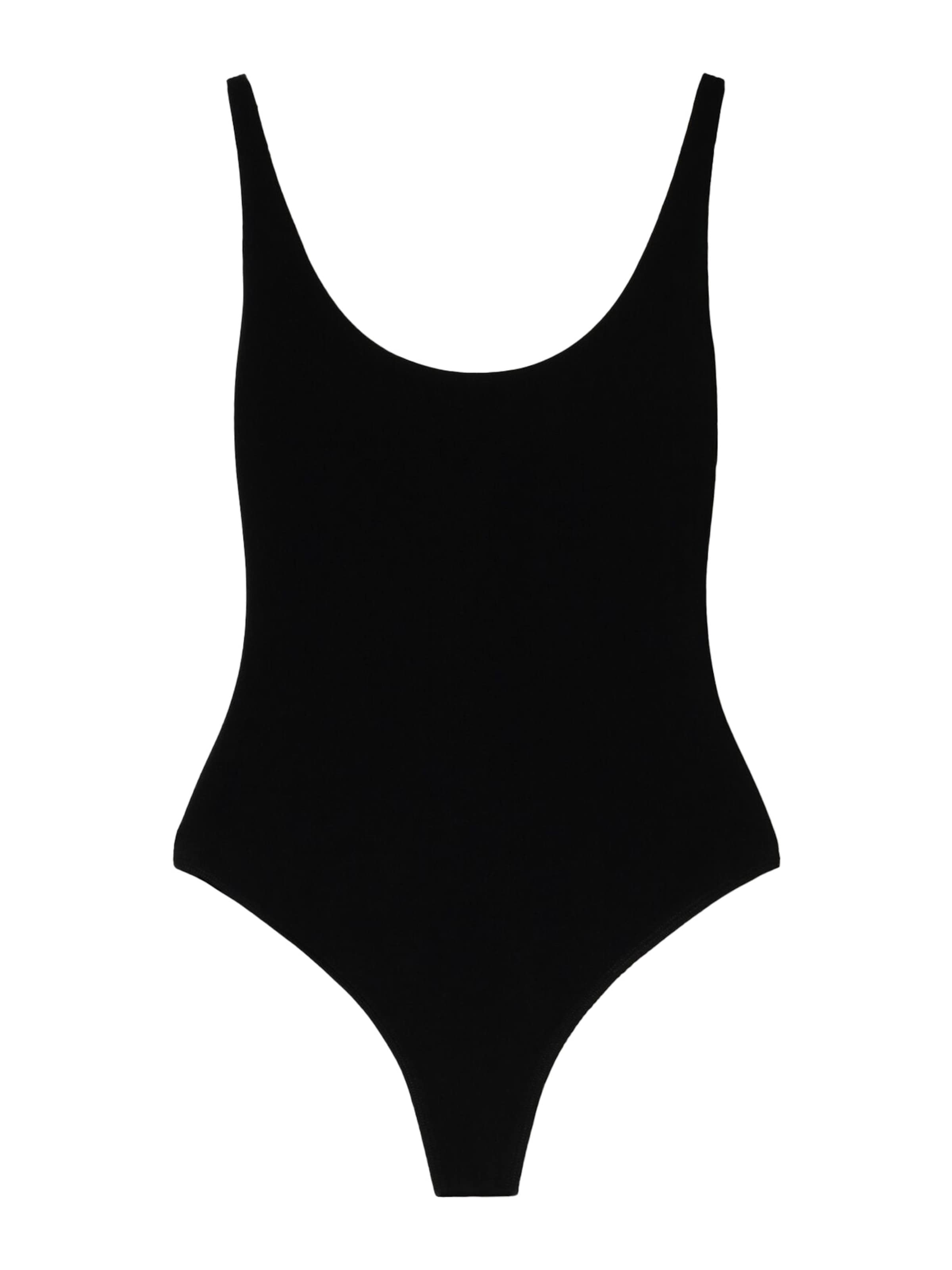 Bershka Body i svart: framsida