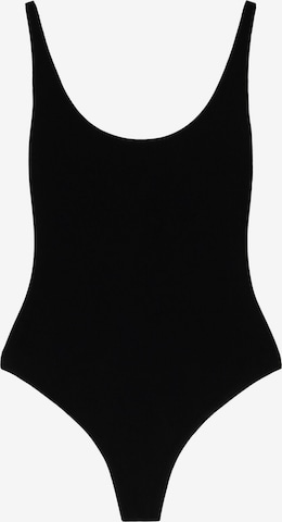 Bershka Body värissä musta: etupuoli