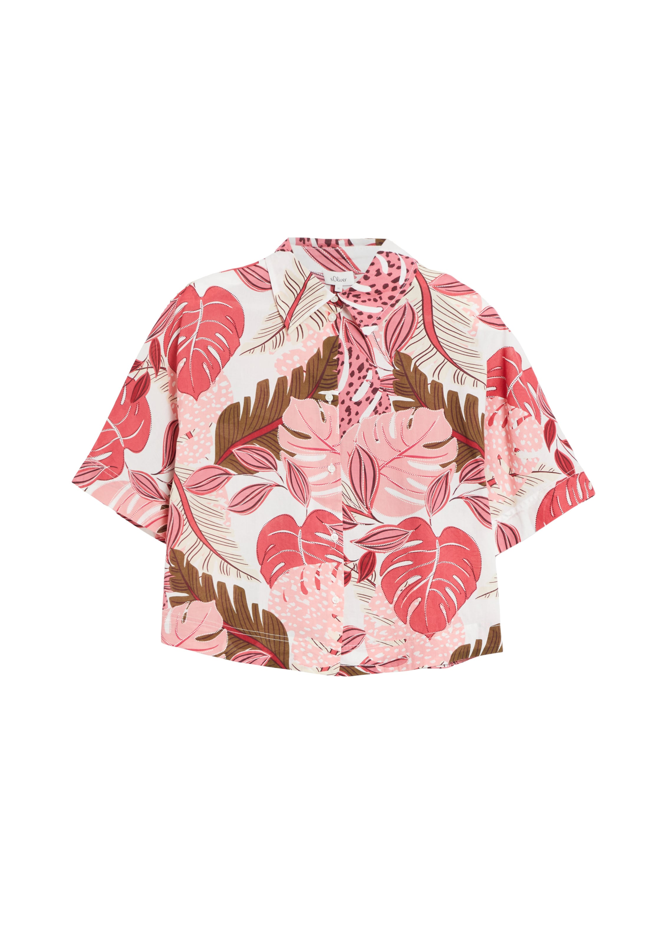 s.Oliver Blouse in Roze: voorkant