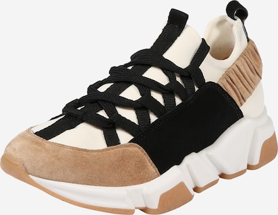 Billi Bi Sneakers low in light beige / black / white, Item view