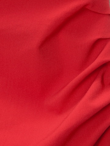 Pull&Bear Sukienka w kolorze czerwony