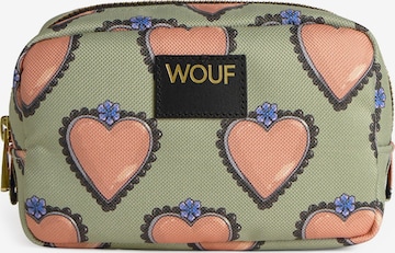 Trousses de toilette Wouf en vert : devant