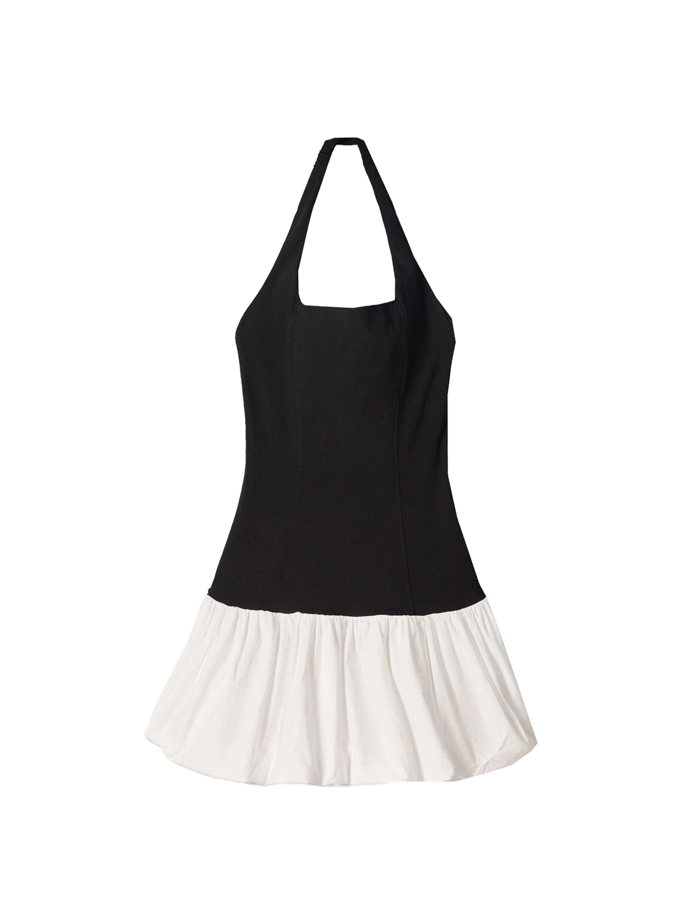 Bershka Dress in Black: front