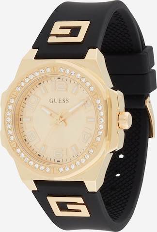 juoda GUESS Analoginis (įprasto dizaino) laikrodis 'Hype': priekis