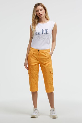Soccx Regular Pants in Orange