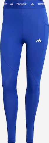 ADIDAS PERFORMANCE Leggings in Blauw: voorkant