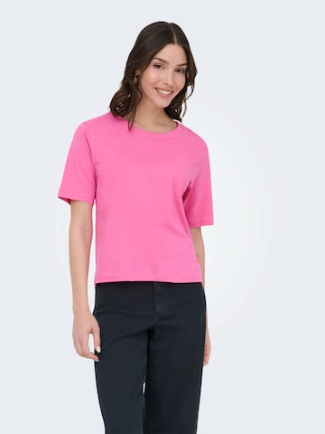 JDY Μπλουζάκι 'JDYREX' σε ροζ: μπροστά