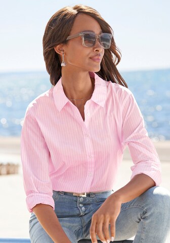 BUFFALO Blouse in Roze: voorkant