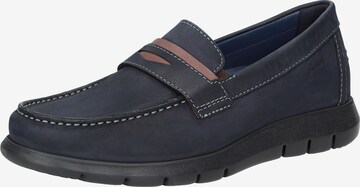 SIOUX Moccasins 'Giumelo' in Blue: front